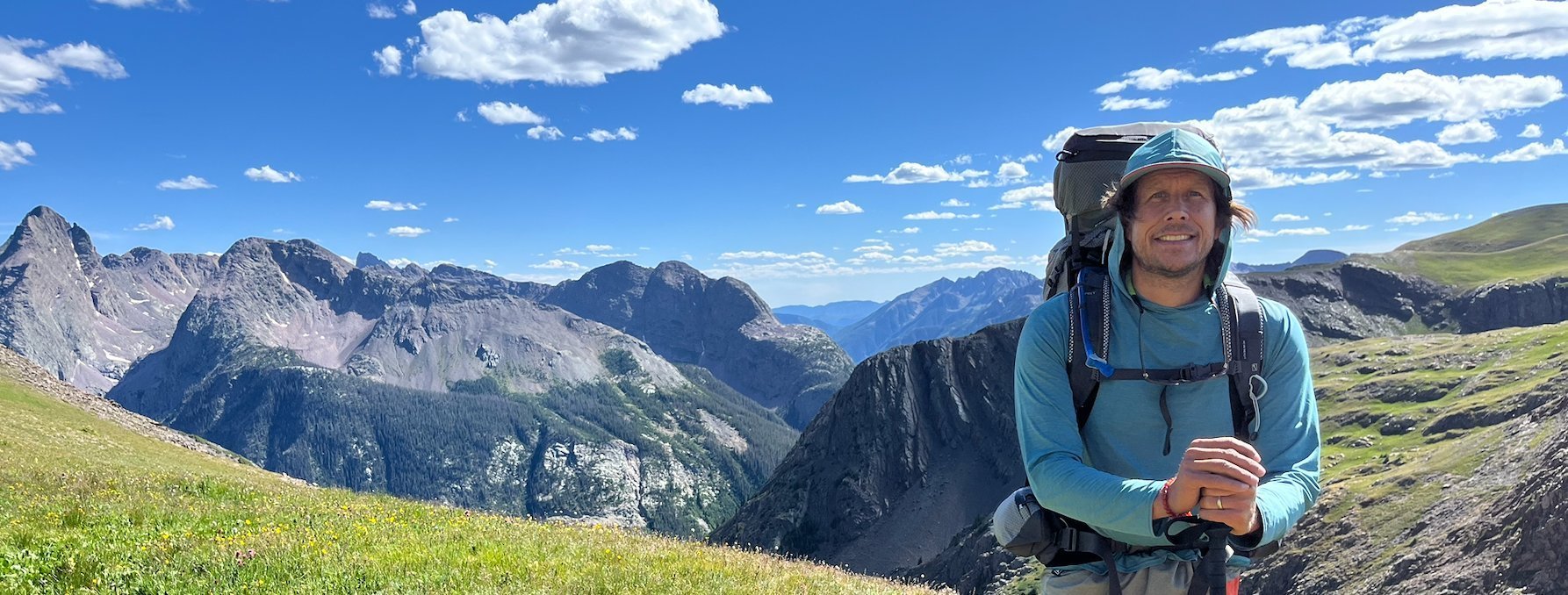Brian Donovan in the Colorado mountains